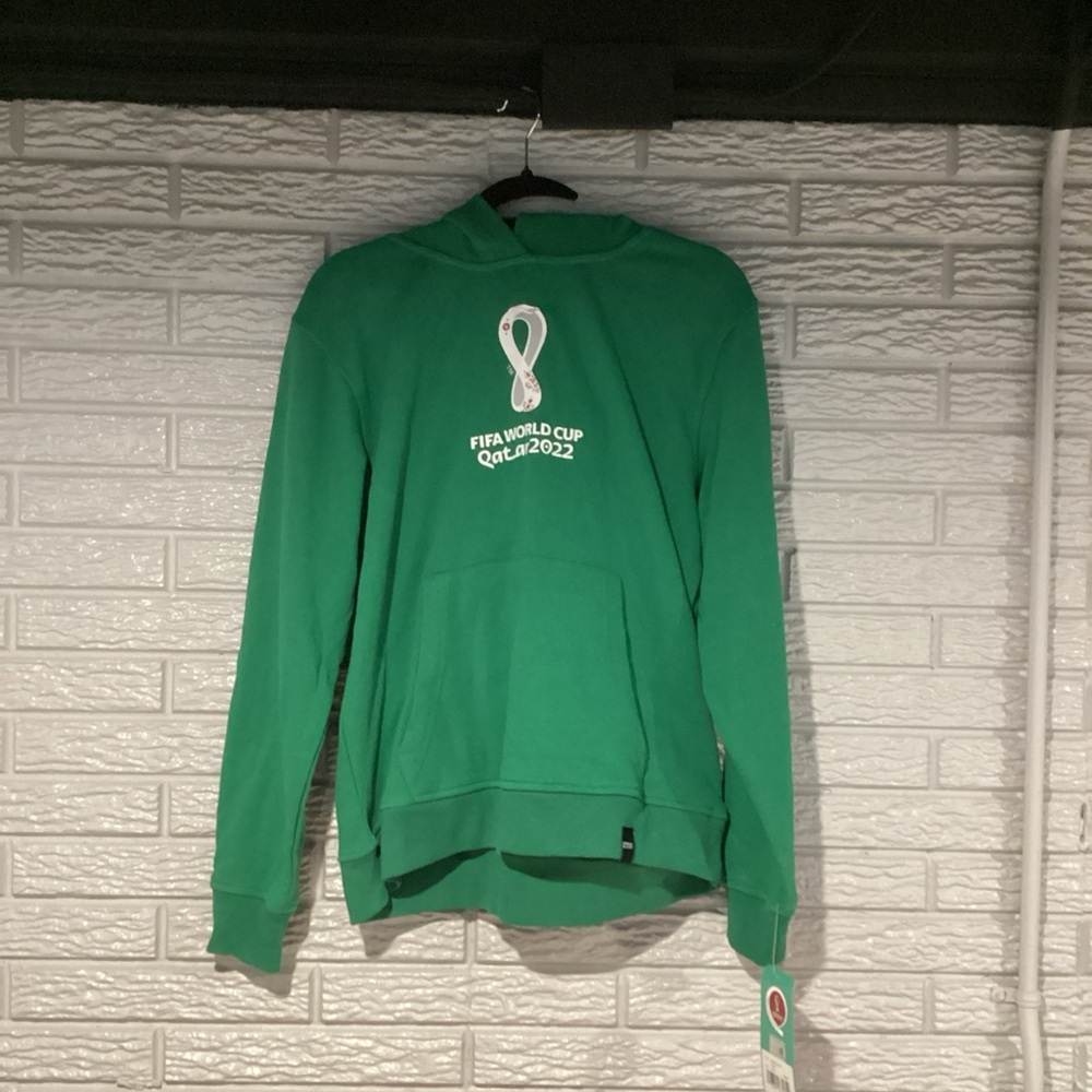 NWT FIFA World Cup 2022 Mexico Hoodie Green Women’s Large